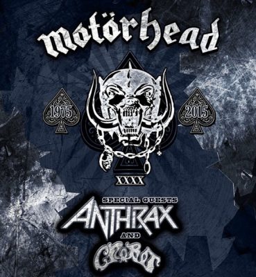 Motorhead, Anthrax & Crobot