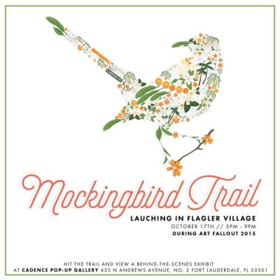 Mockingbird Trail Launch (during Art Fallout 2015)