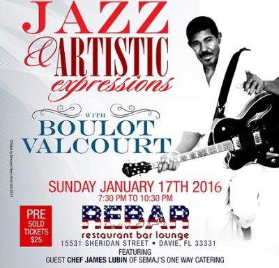 Jazz and Artistic Expressions with Boulot Valcourt